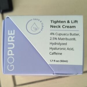 GoPure Tghten & Lift Neck Cream - Purple